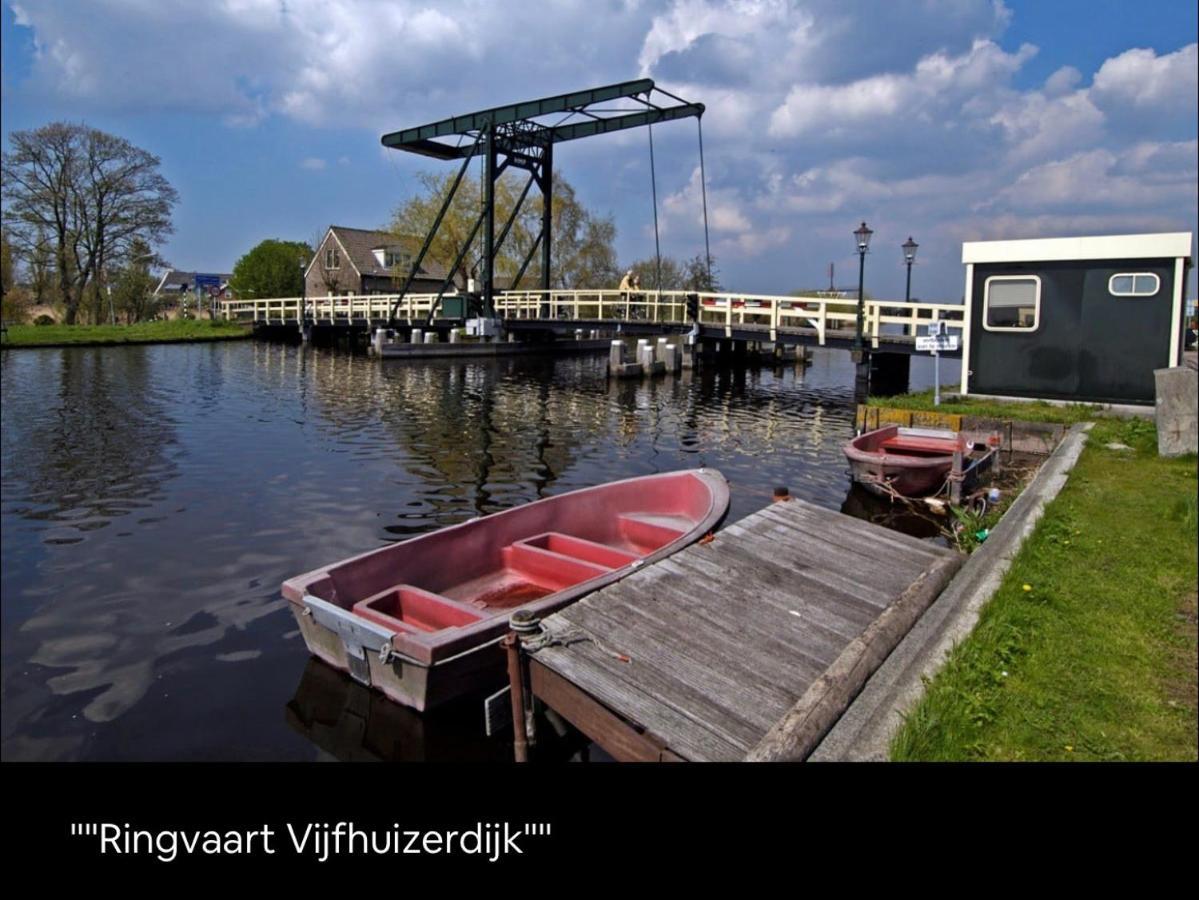 Villa Tiny House With Garden And Jacuzzi Near Amsterdam Vijfhuizen Exterior foto